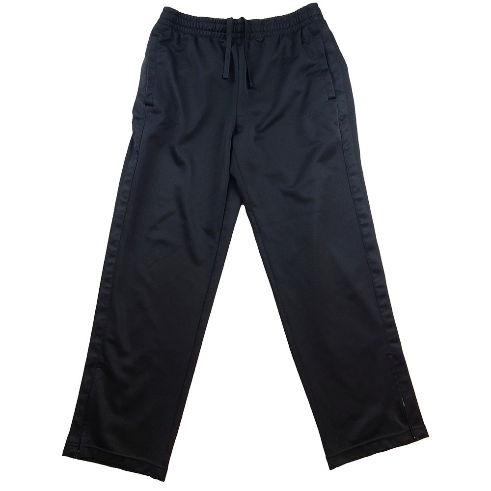 Vintage Starter Men’s Medium Black Track Pants 32-34 Drawstring Straight Leg